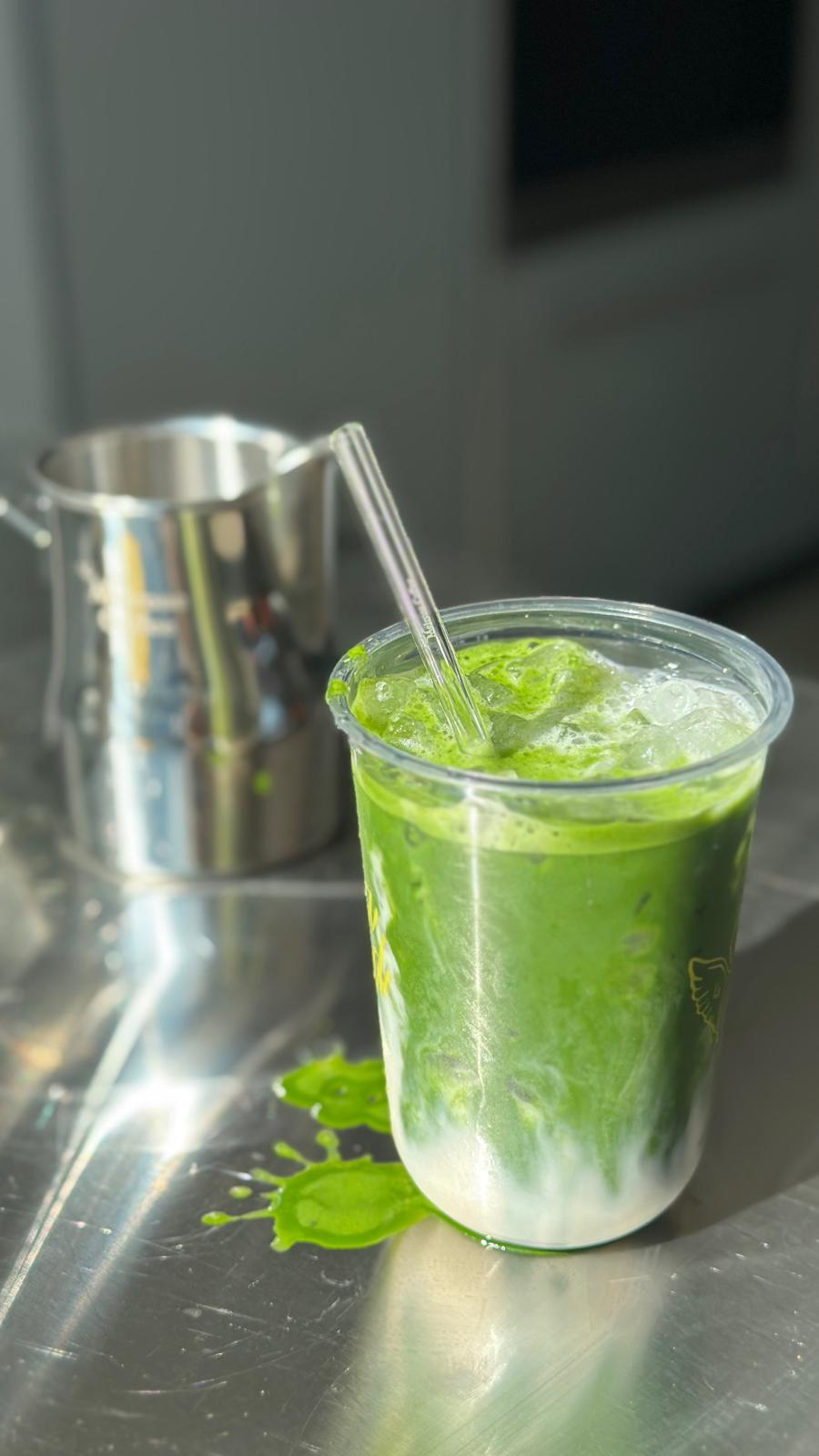 Melrose Coffee Glas Straws
