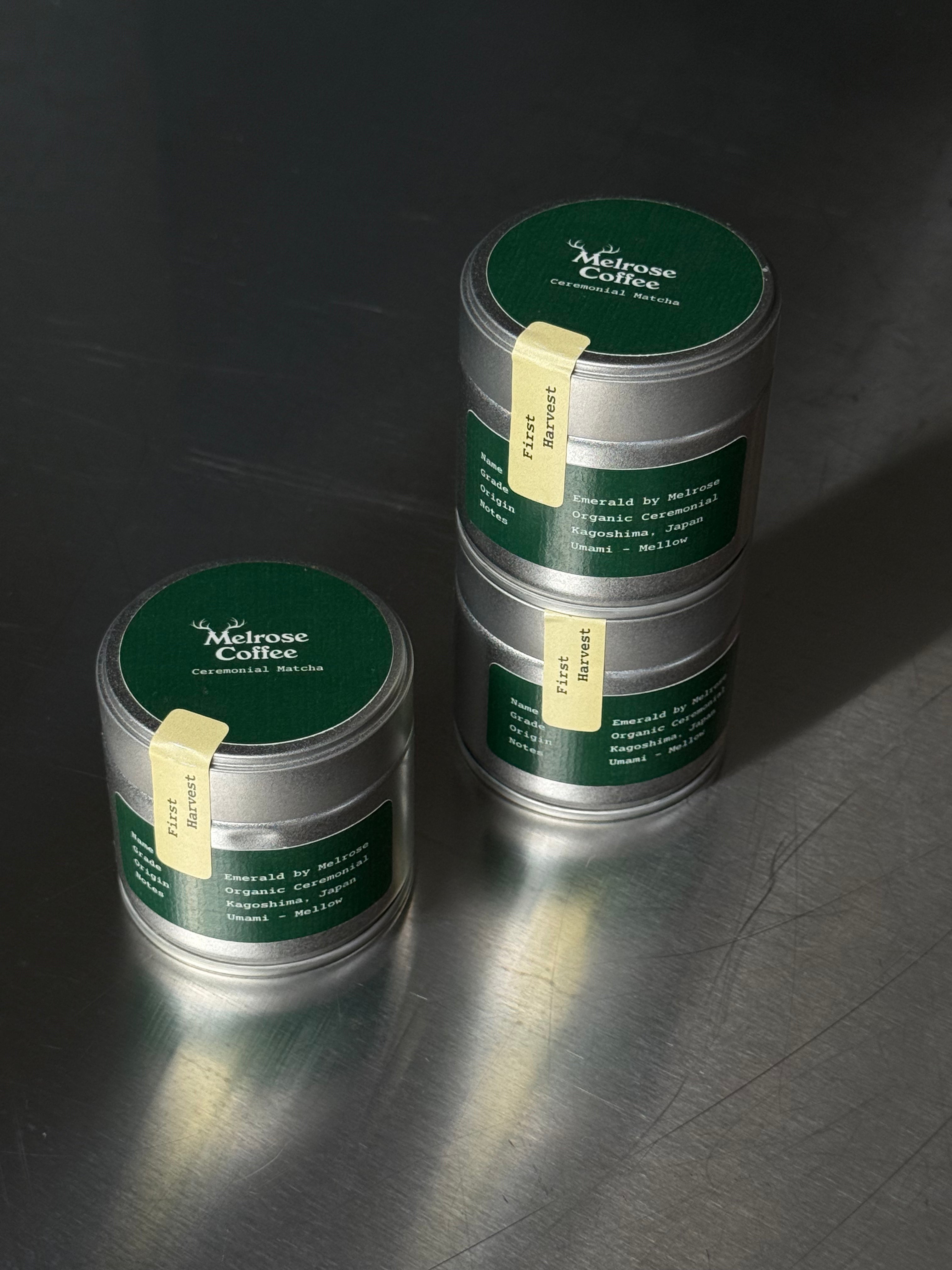 Melrose Coffee Ceremonial Grade Matcha "Emerald"