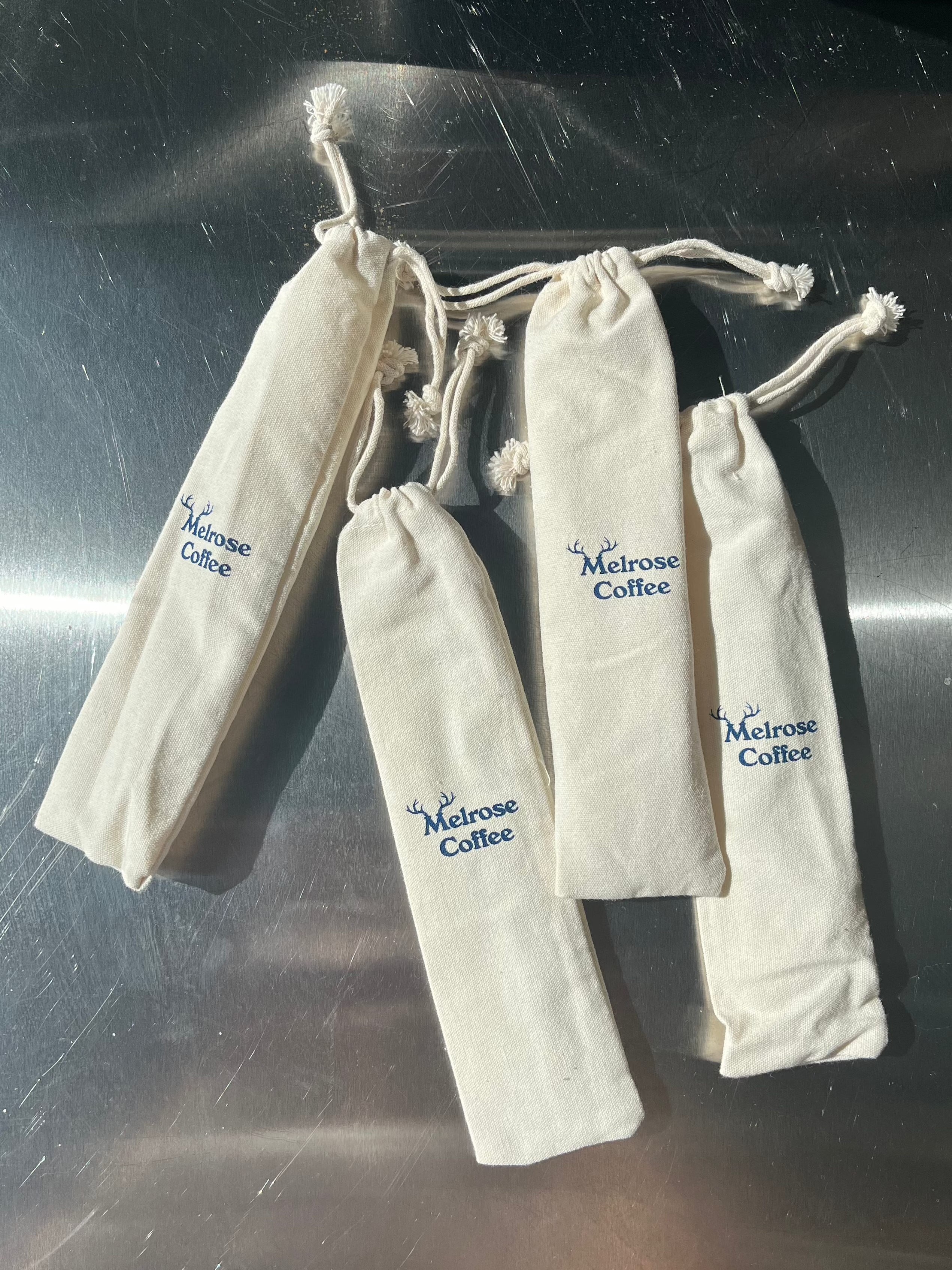 Melrose Coffee Glas Straws