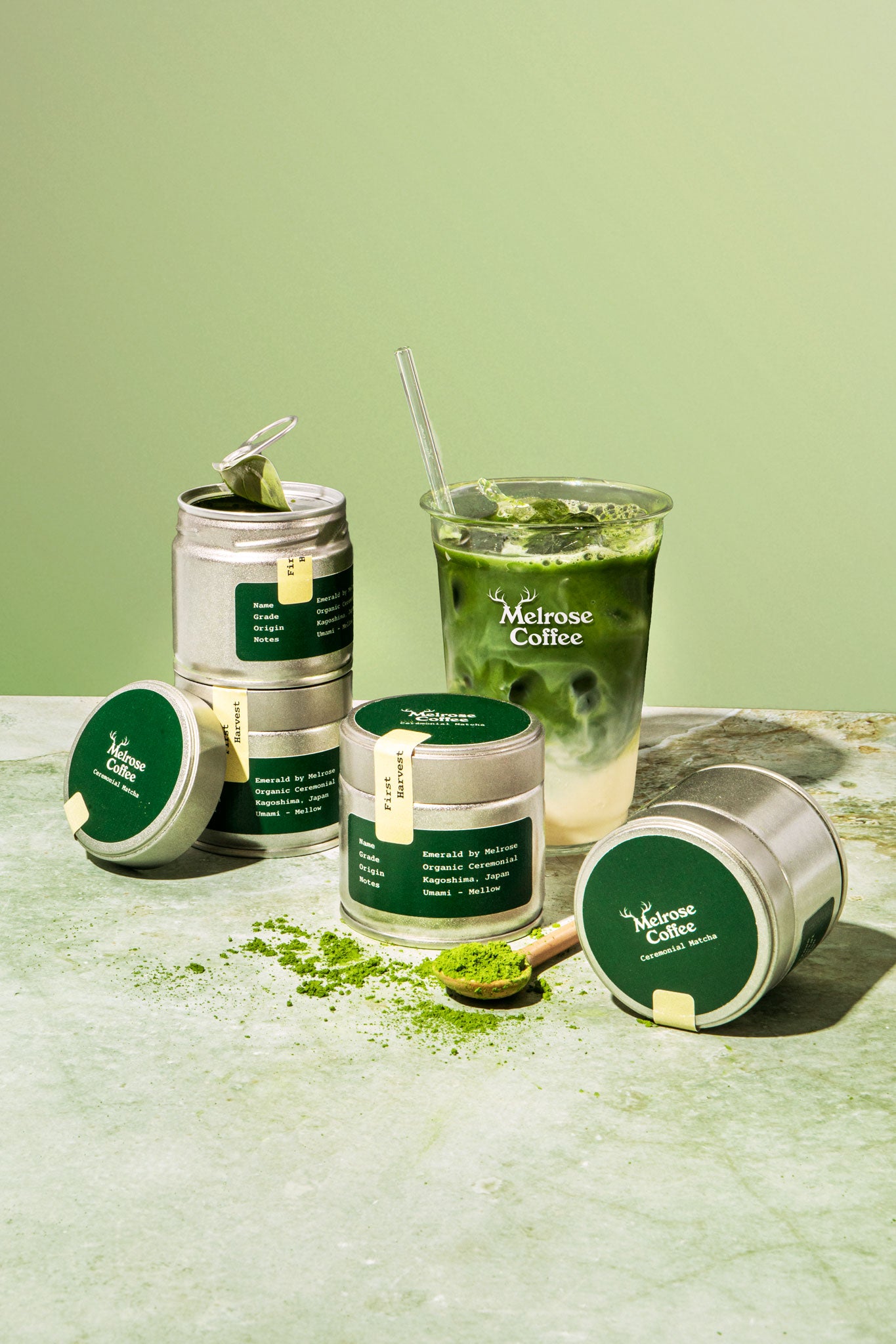 Melrose Coffee Ceremonial Grade Matcha "Emerald"
