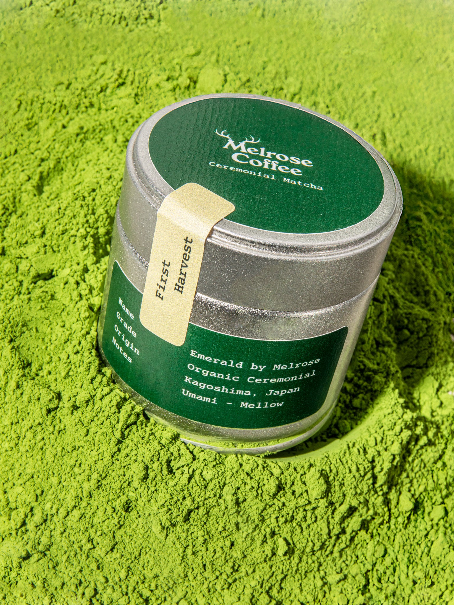 Melrose Coffee Ceremonial Grade Matcha "Emerald"